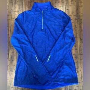 Mondetta Blue/Purple Patterned Zip-Up